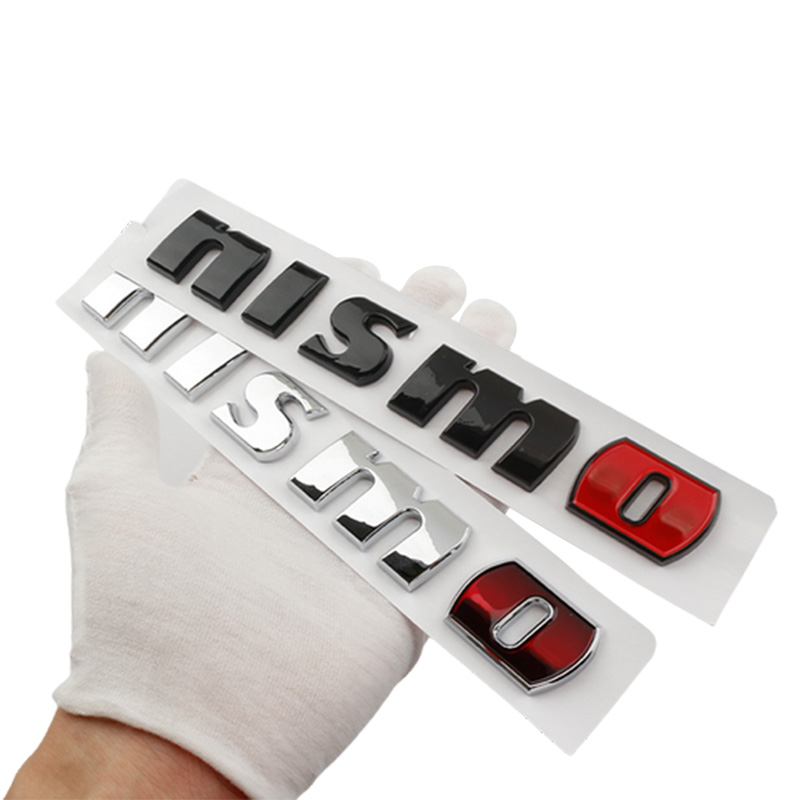 【New】3D ABS modified NISMO letter logo rear fender sticker NISMO car ...