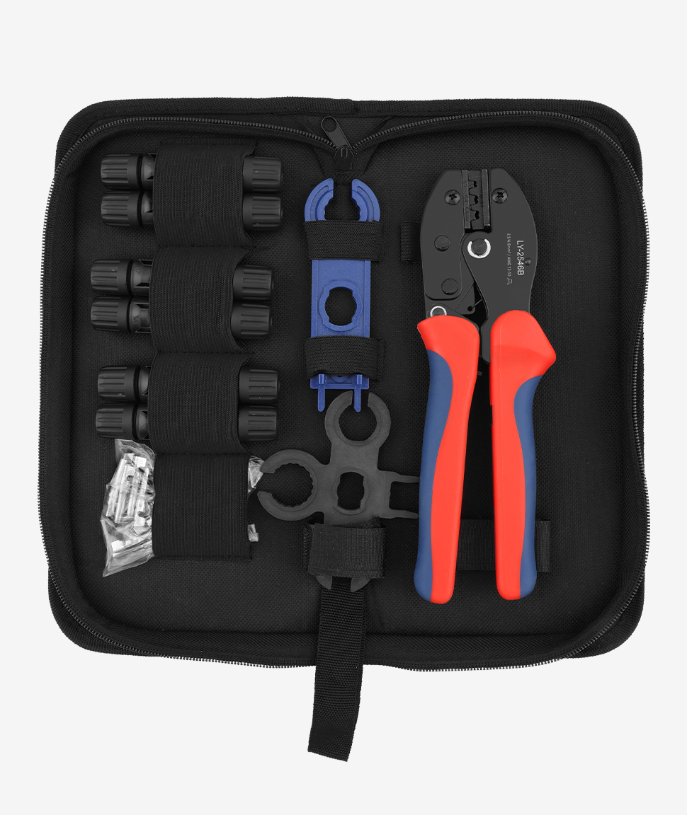 Samyo A-2546B MC4 Crimping Tool – 2.5/4/6mm – Ratchet Crimper For Solar Panel PV Connectors