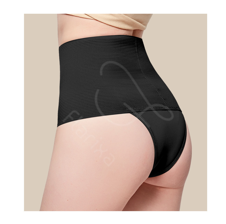 LAZAWG Middle Waist Tummy Control Thong For Women Body Shaper Slimming - View #7