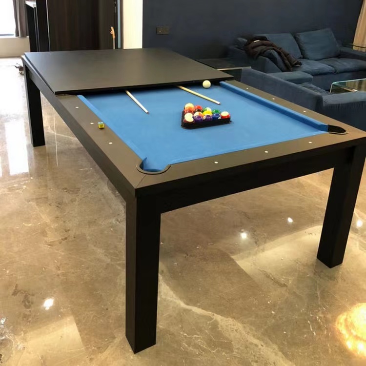 Pool Table Multifunctional Black 8 Billiard table , Family Tennis Table ...