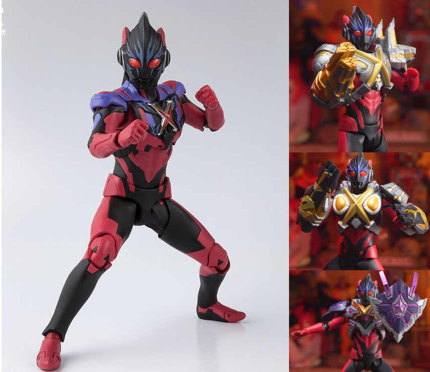 S.H.Figuarts SHF Action figures Ultraman X Gomora Armor Set MONS