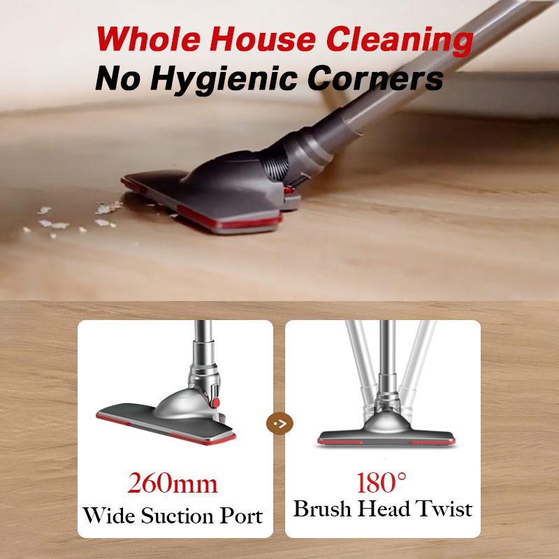[Malay Spot] SANTINO V12 Cordless Vacuum Cleaner Portable Car Vacuum