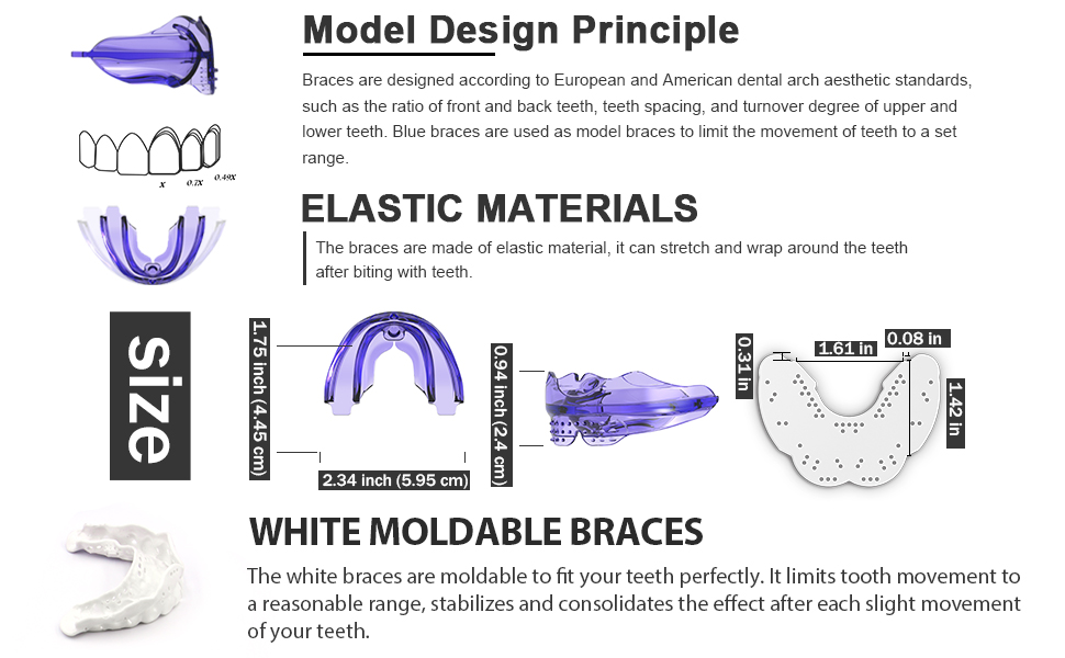 KOHEEL MGM Braces Gigi Teeth Straightener and Vibration Device for Open