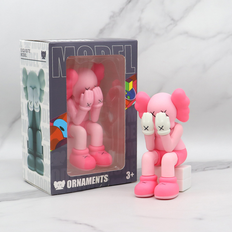 23 Style KAWS Anime Figure XX Eyes Lying Posture PVC Action Figures ...