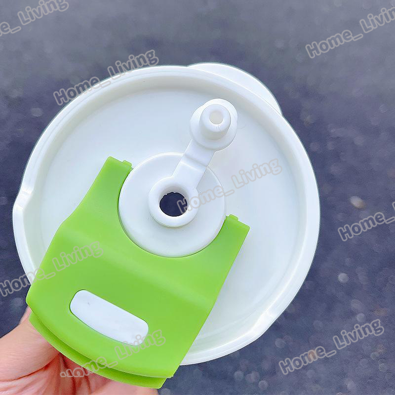 920ml New Coffee Cup Water Bottle With Straw Plastic Handle Coffee Mug
