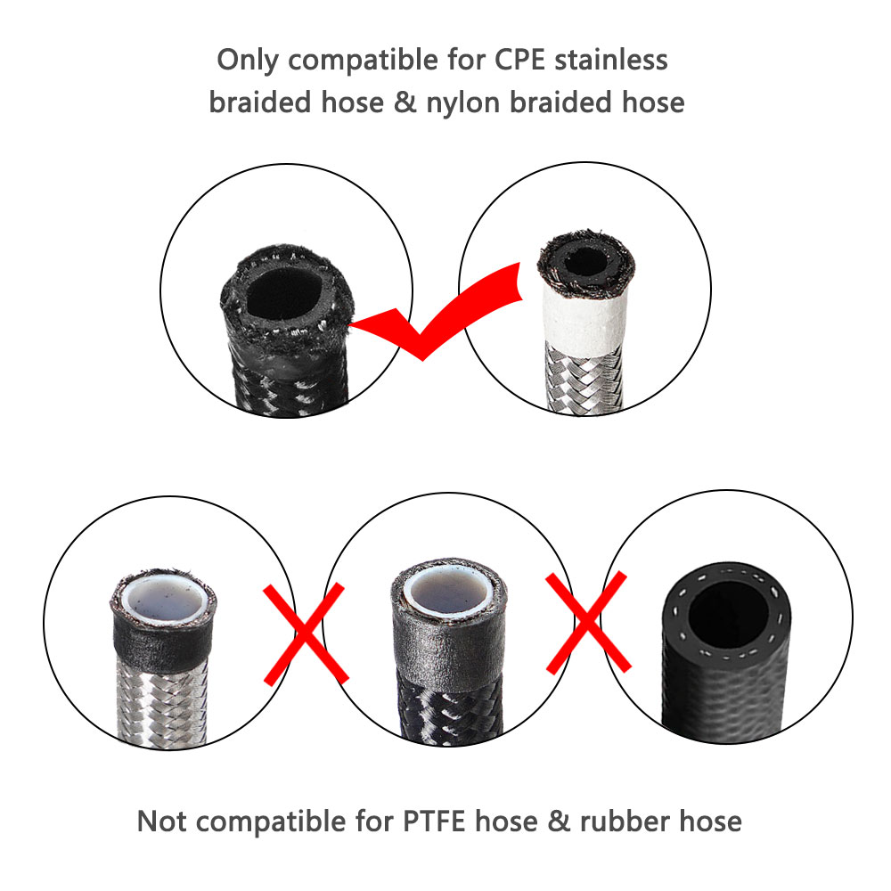 thumbnail image 2 of 5/8 Rubber Hose Connector With Pipe Clmps - 10n Kuwit 2 of 13