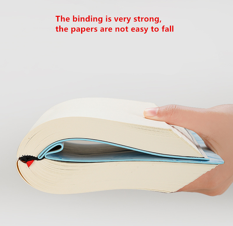 （Send Pen + Bookmark）Super Thick 720 Pages Ruled Notebook B6/B5/A5 ...