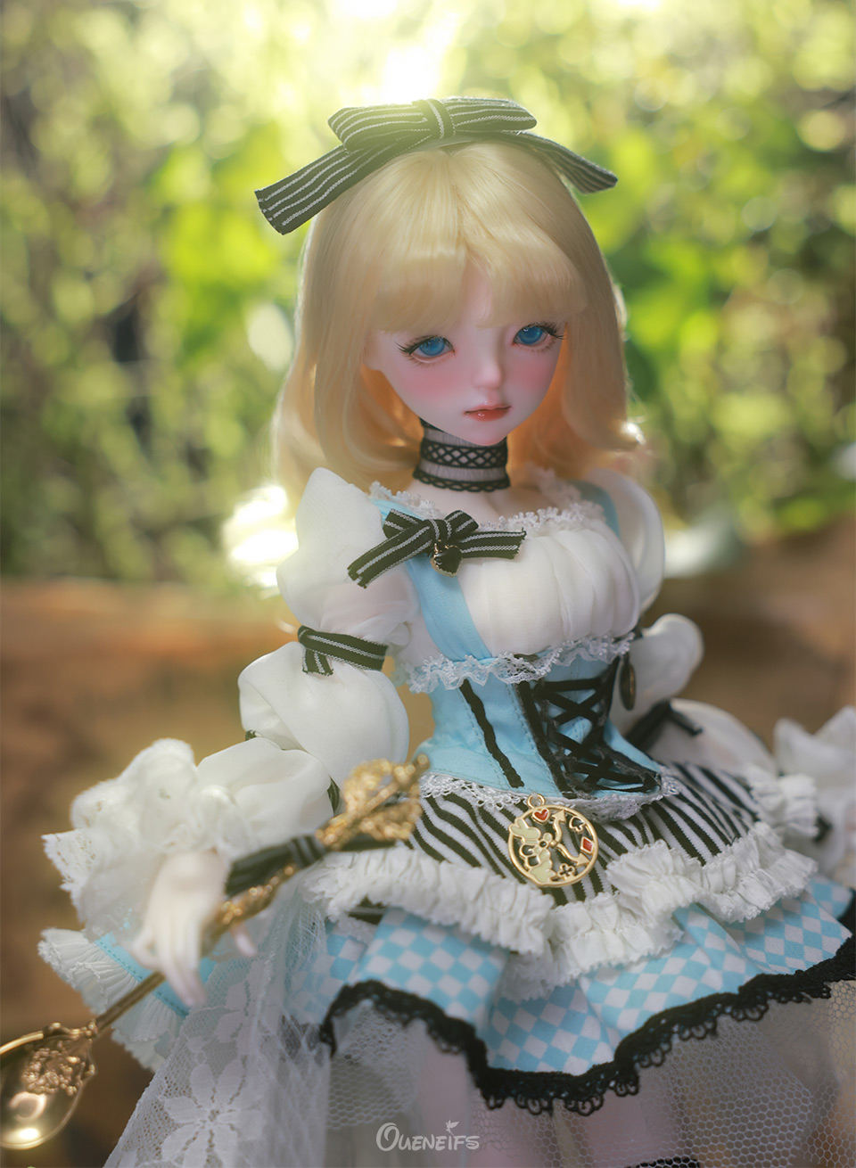 New Design Alice BJD Doll 1/4 Minifee Girl Active Line E Chest Body ...