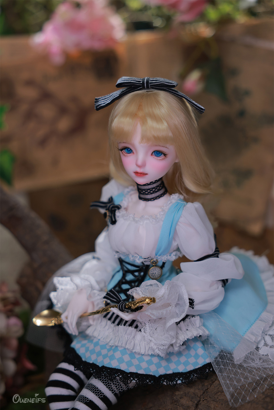 New Design Alice BJD Doll 1/4 Minifee Girl Active Line E Chest Body ...
