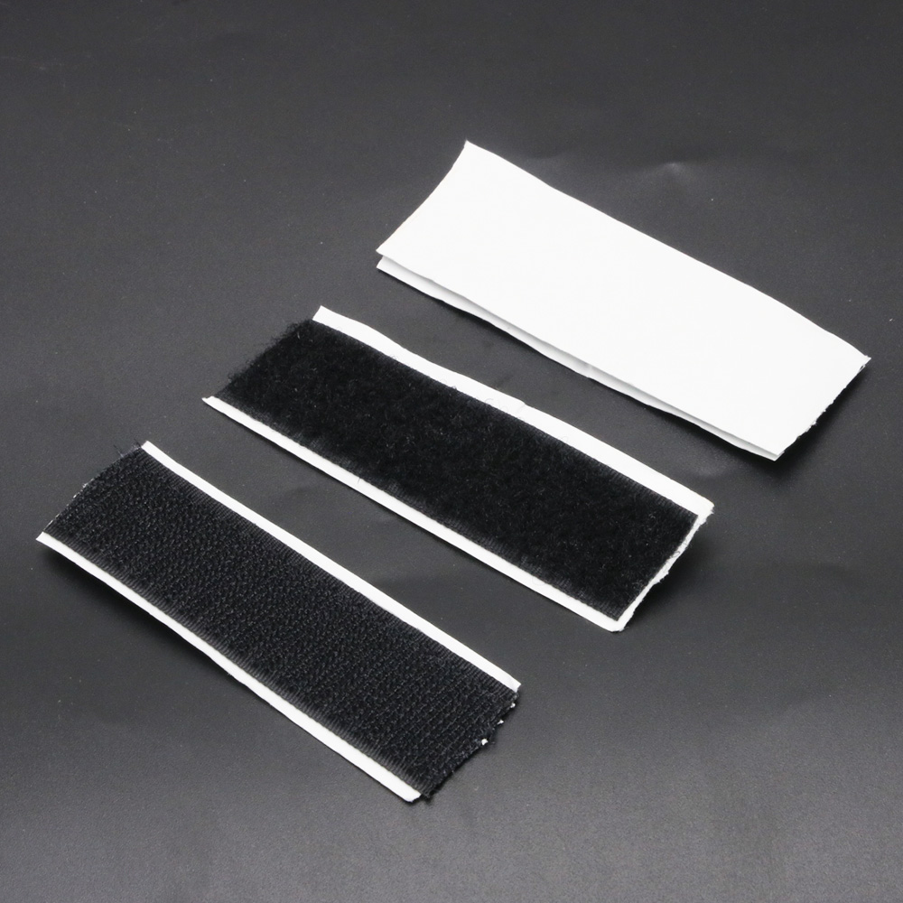 1 meterBlack Magic Tap Self Adhesive Hook Loop Fastener Nylon Sticker ...