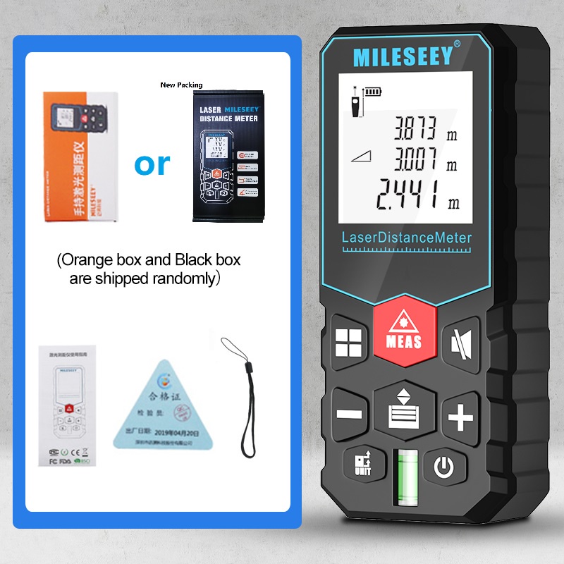 Mileseey Professional Laser Rangefinder X5 40M 60M 80M 100M High ...
