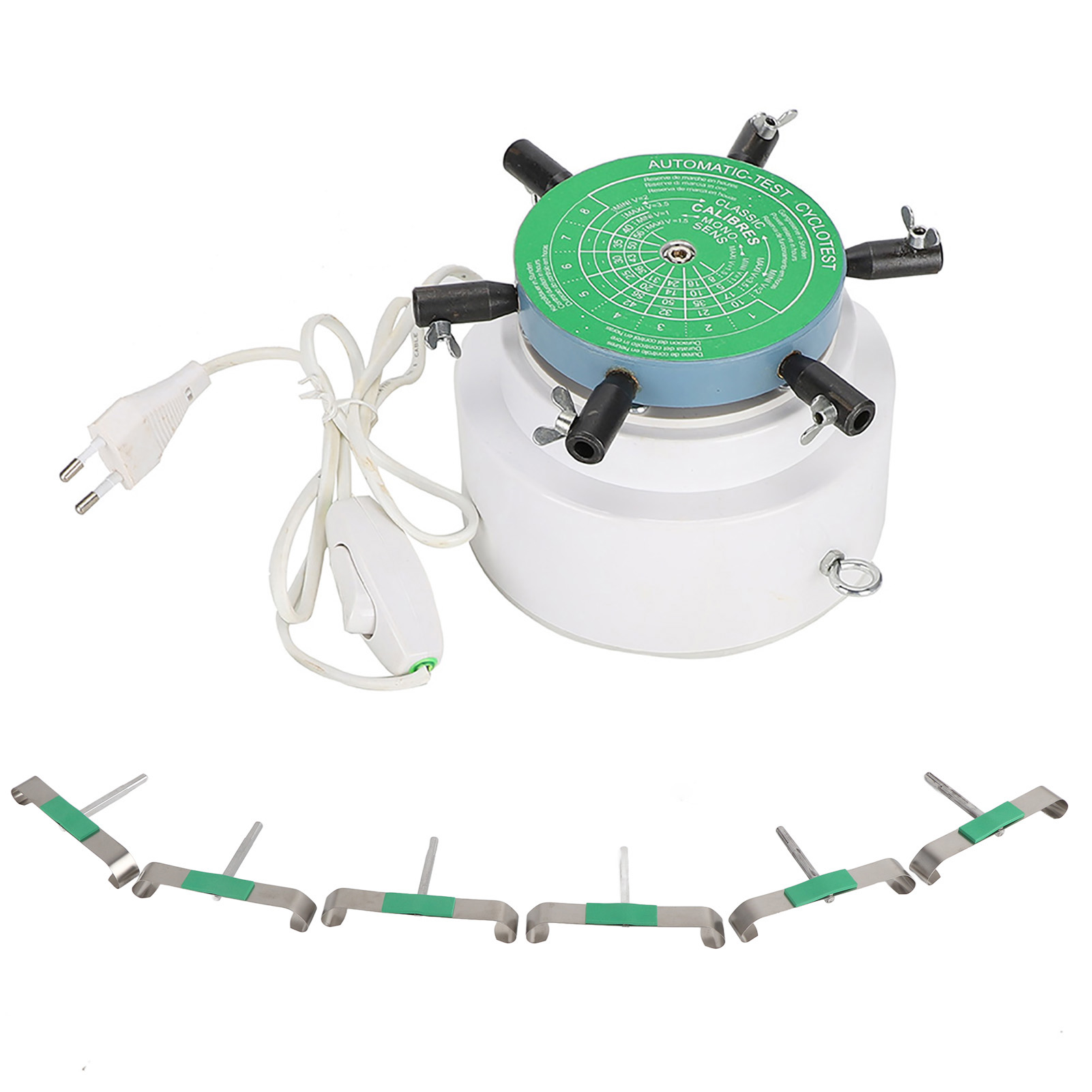 Alloy Mechanical Watch Test Winder Machine Automatic Watch Tester EU ...