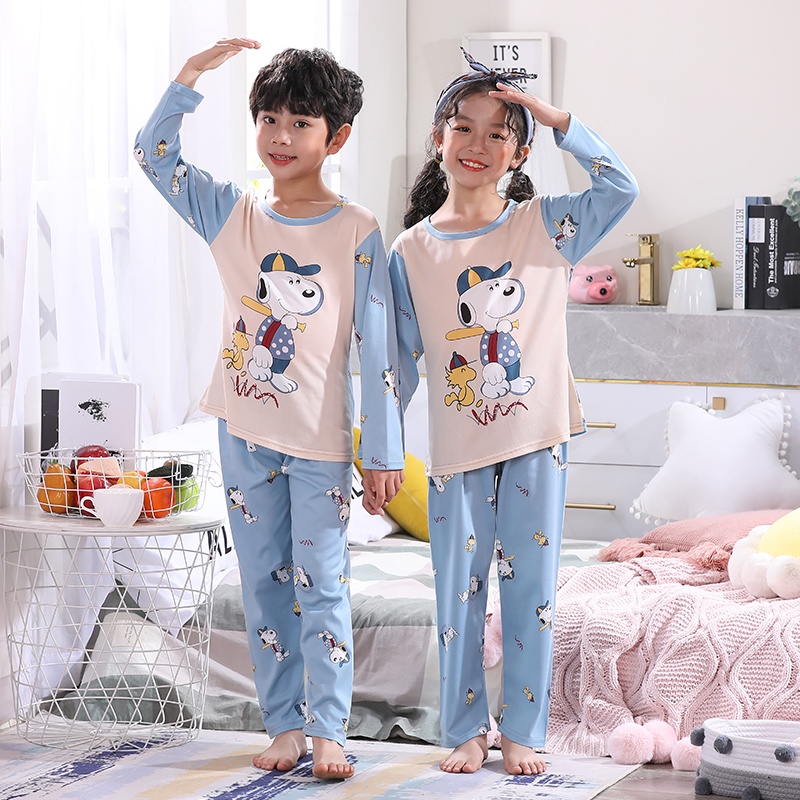 Kid's Pyjamas Boy Cartoon Pajamas Boys Fashion Kids Sleepwear Cute Children  Pajamas Kids Clothing Nightwear