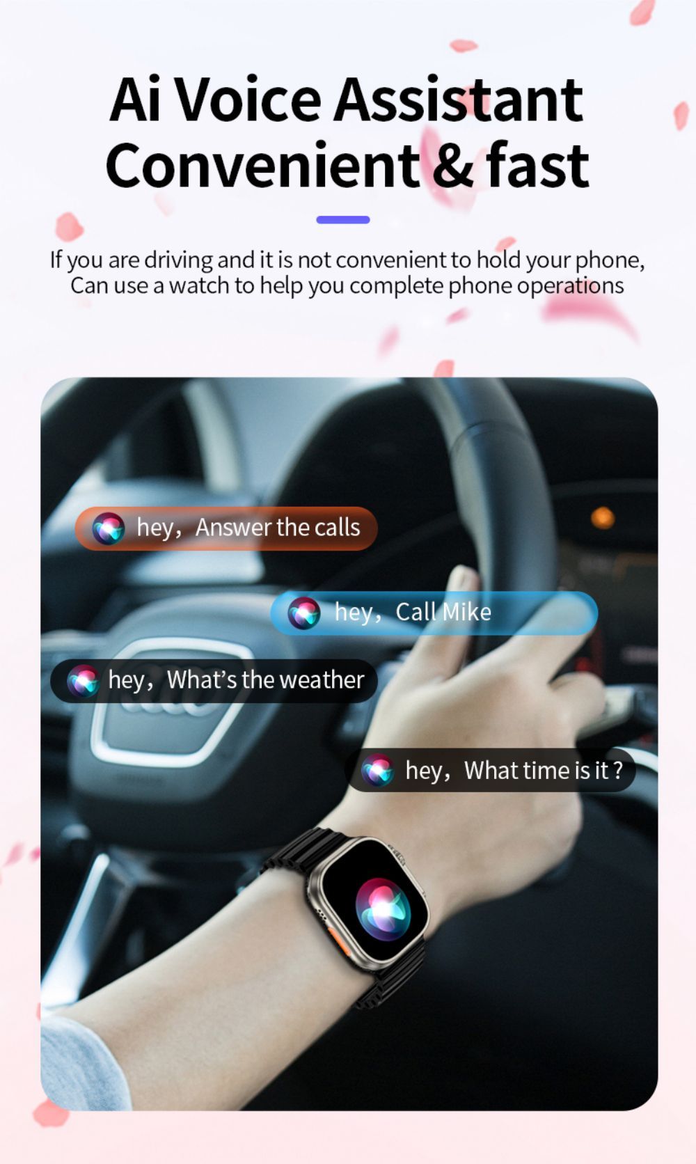 NEW 4G Network S8 ultra Sim Card Call Smart Watches Android OS GPS Map