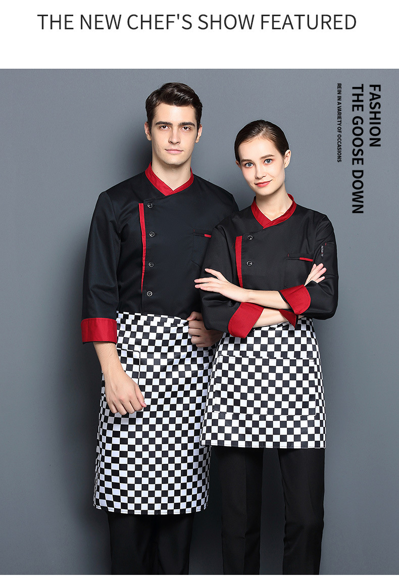 🔥🇲🇾MALAYSIA READY STOCK🔥Chef Uniform Baju Shirt Jacket Hotel Chef