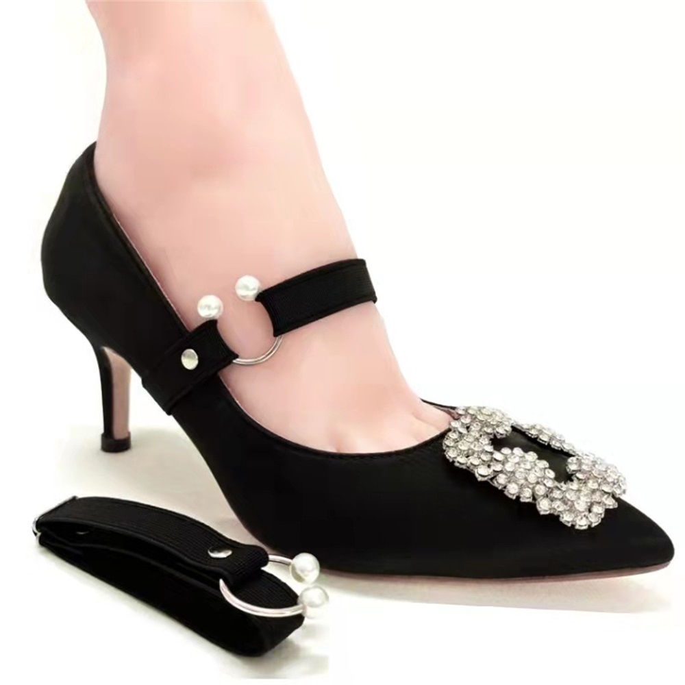 2pcs Anti-Drop Heel Laces Female Handy Tool No Installation Laced-Up ...