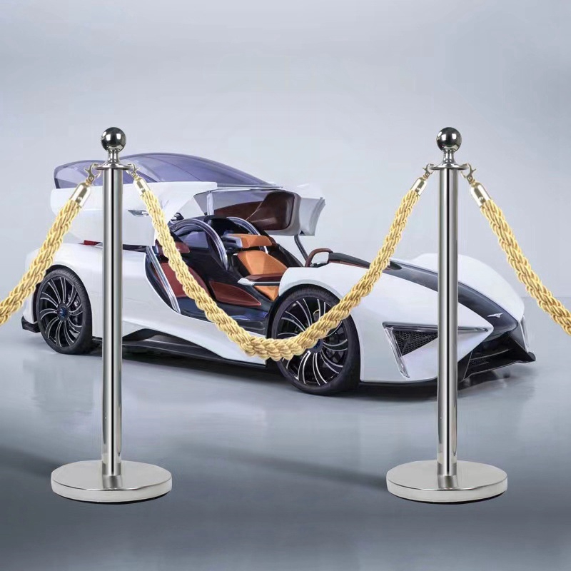 【Local shipment】Classic Q up stand 1.5m velvet rope crowd control with ...