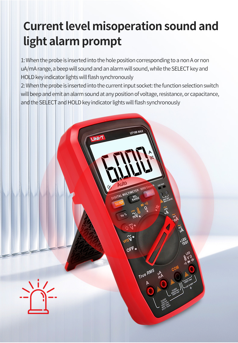 UNI-T True RMS Digital Multimeter UT15B MAX UT17B MAX UT18B MAX AC DC ...