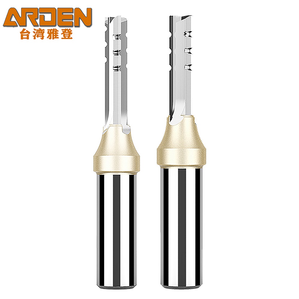 ARDEN 3 Flutes TCT Straight Router Bit 3-blade Cutting CNC Carbide ...