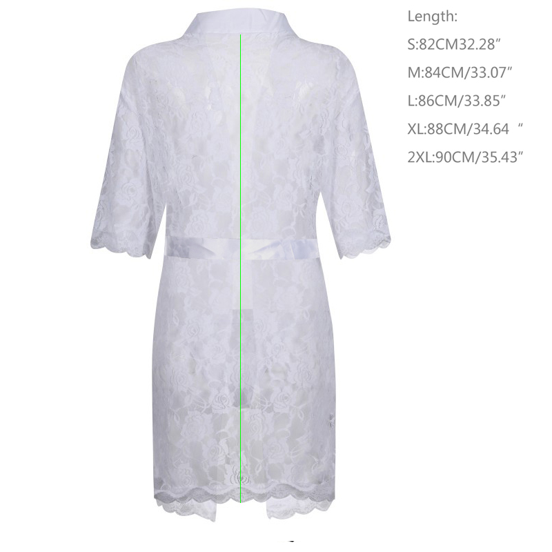 Raya 2024 Men Mesh Bathrobe With Thong See-Though Design Lace Sheer ...