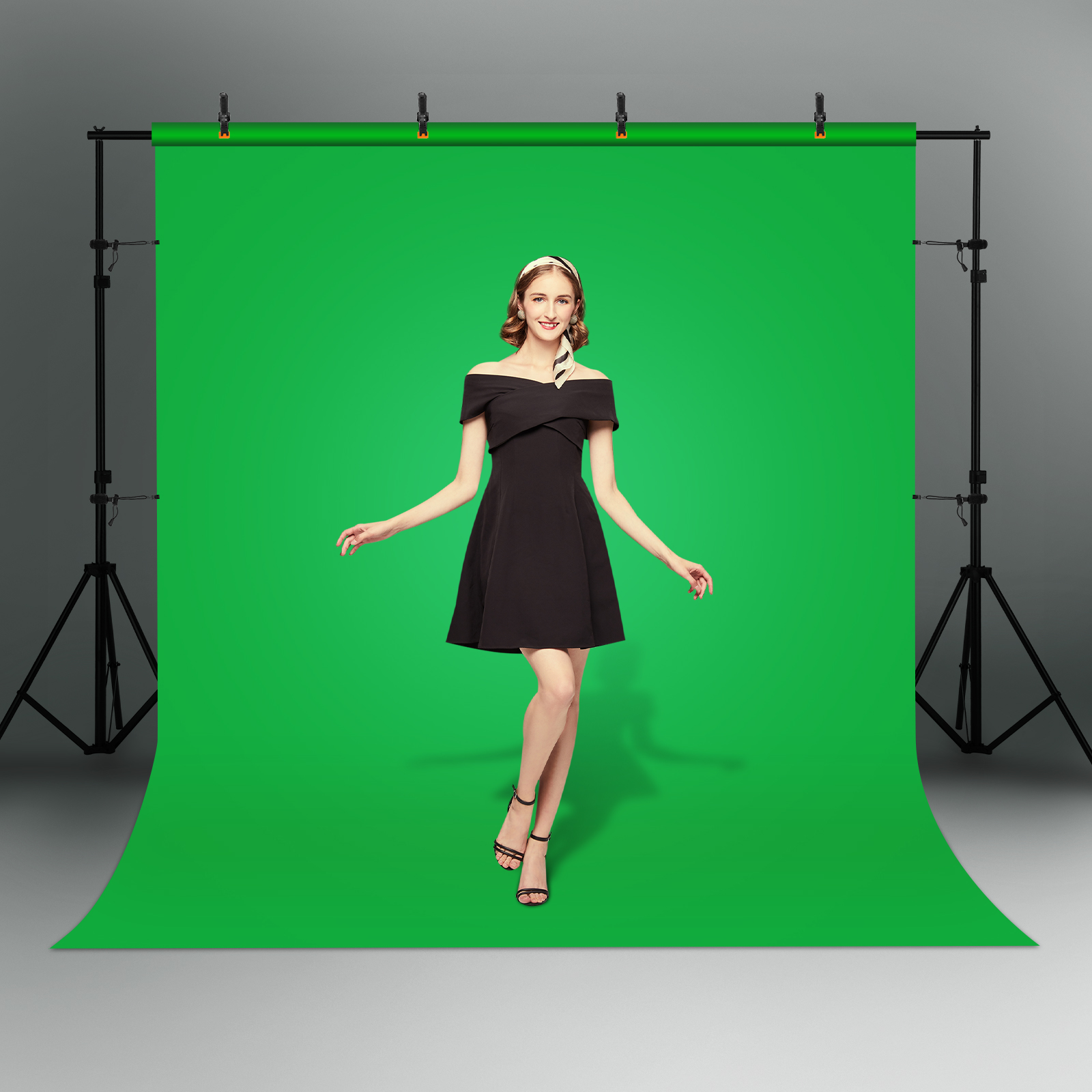 Selens 2x2m Green Screen Backdrop Muslin Photo Studio Chromakey ...
