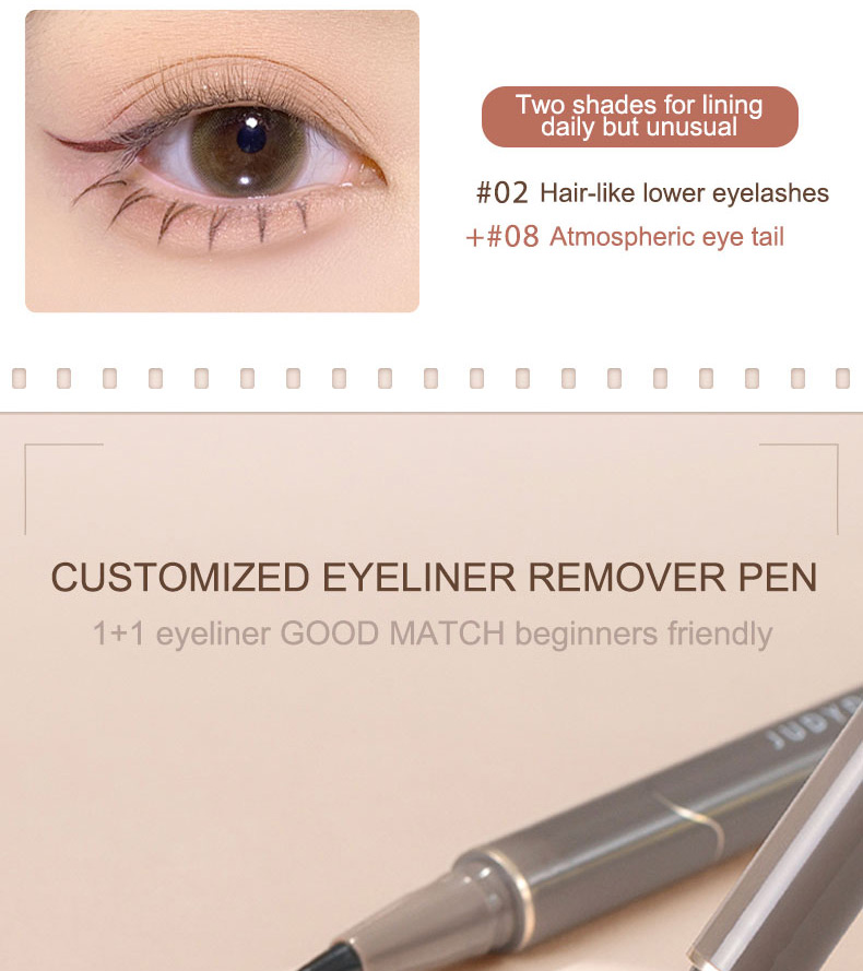 JUDYDOLL Slim Liquid Eyeliner Ultrafine Skinny Waterproof Quickdrying