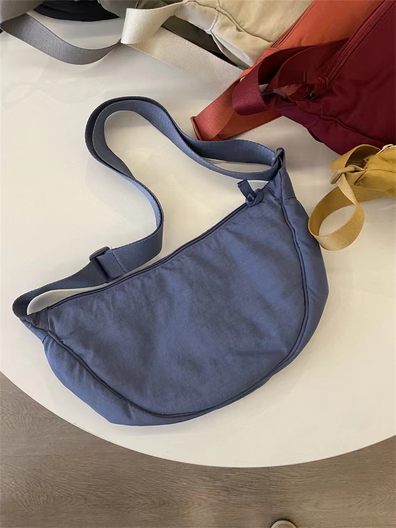 SURPRISE PIE Crescent Shoulder Bag – Waterproof Nylon, Adjustable Strap, Crossbody Purse For Women - View #6
