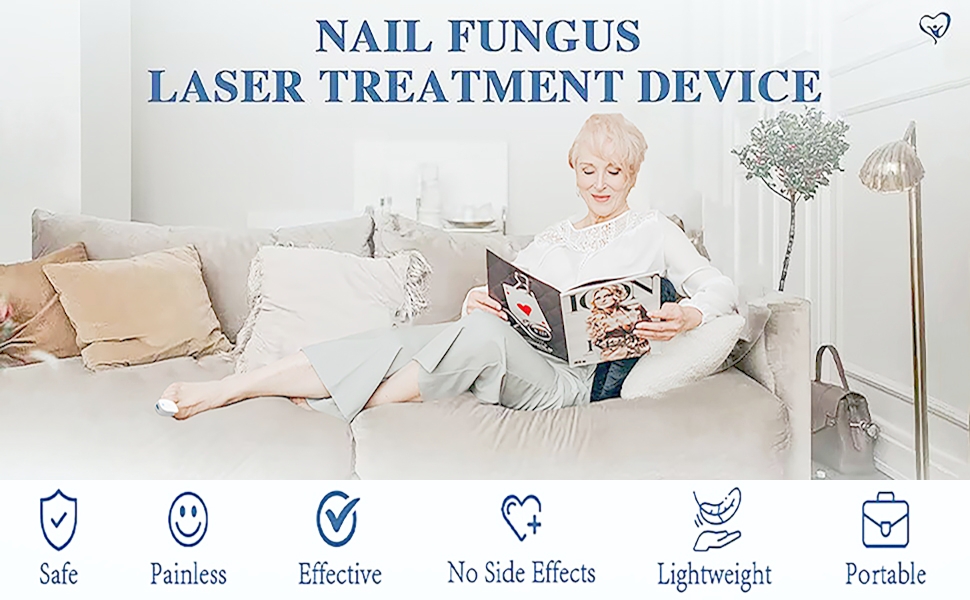 KTS Nail Fungus Treatment Device Fda Approved Portable Laser To Treat