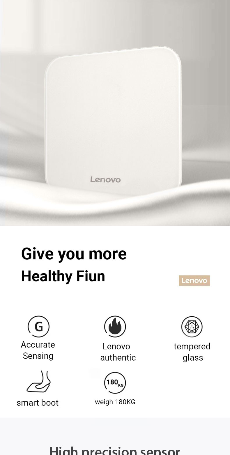 Lenovo weighing scale digital LED Display Weight Scale High Precision ...