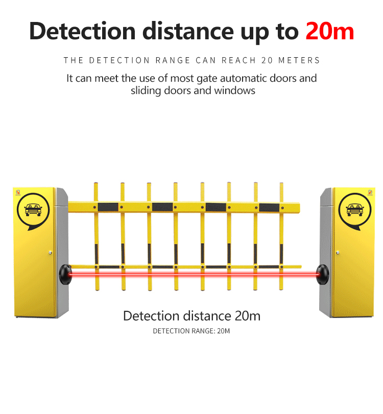 DC12V Infrared Photocell Beam Sensor Automatic Gate Door Garage Shutter