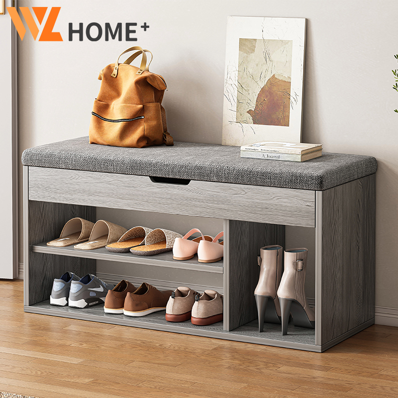 Shoe rack with seat Shoe Changing Stool Shoe cabinet with seat Shoe ...