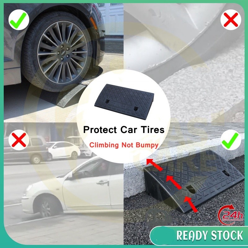 Car curb ramp pad ramp compression and wear resistance wheelchair step ...