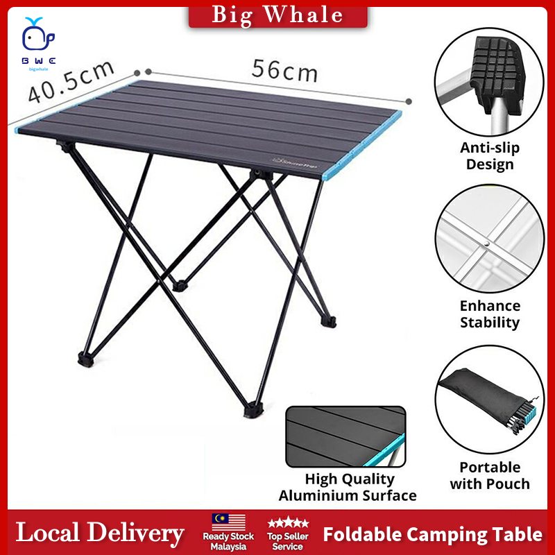 【COD】 Foldable Camping Table Portable Folding Table Desk Camping Picnic ...
