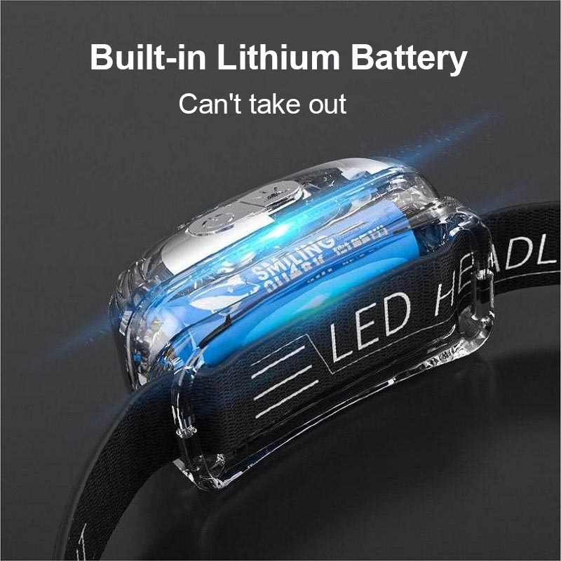 Smilingshark TD0146 led Headlamp Sensor Headlight White/Yellow /Red ...