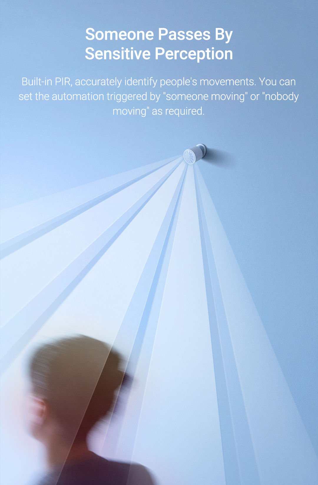 Qingping Human Movement Action And Environmental Light Sensor With ...