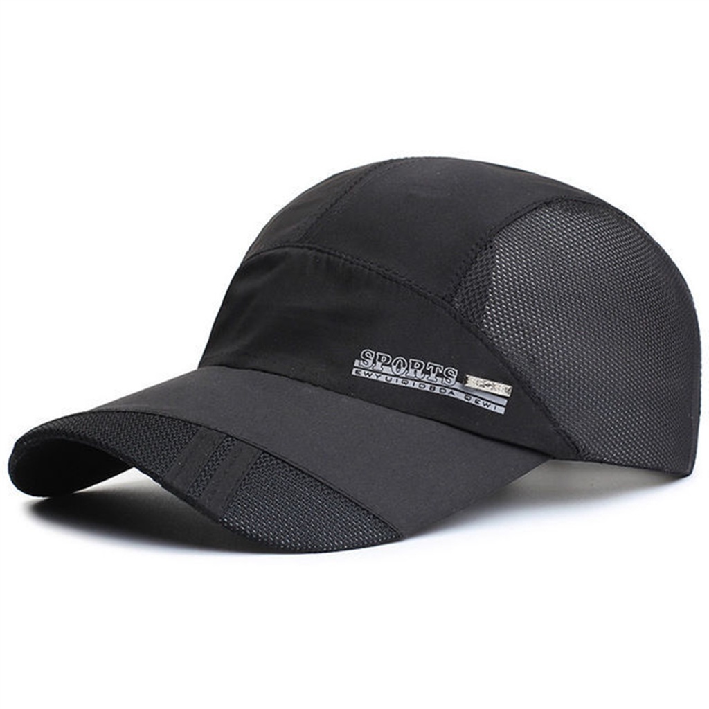 Casquette Visière Mesh Unisexe - Séchage Rapide, Réglable, Idéale Sport Et été
