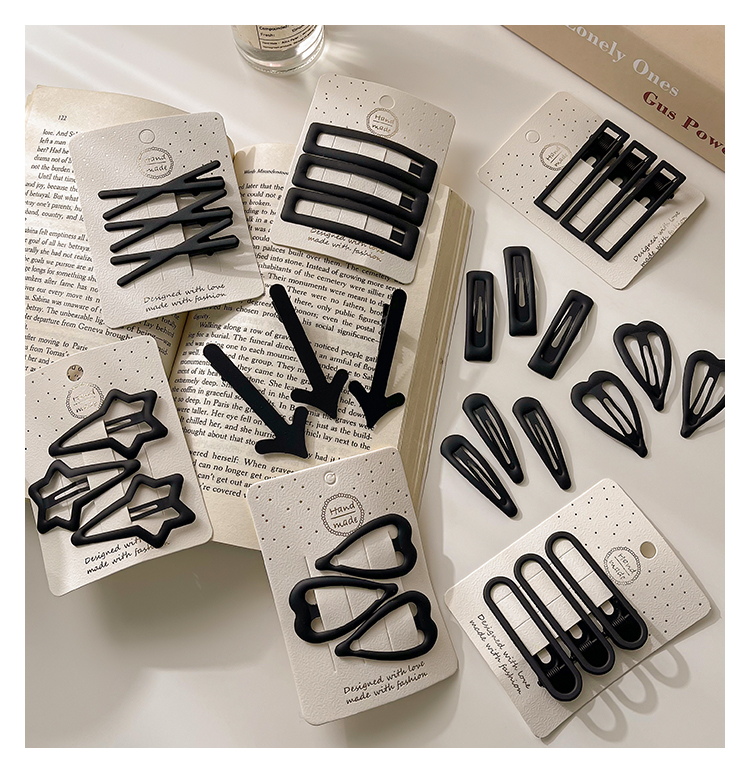 Elegant Bow Ribbon Hair Clip Fashion Simple Solid Satin Spring Clip Hair Pin Retro Headband With Clips Girls Hair Accessories