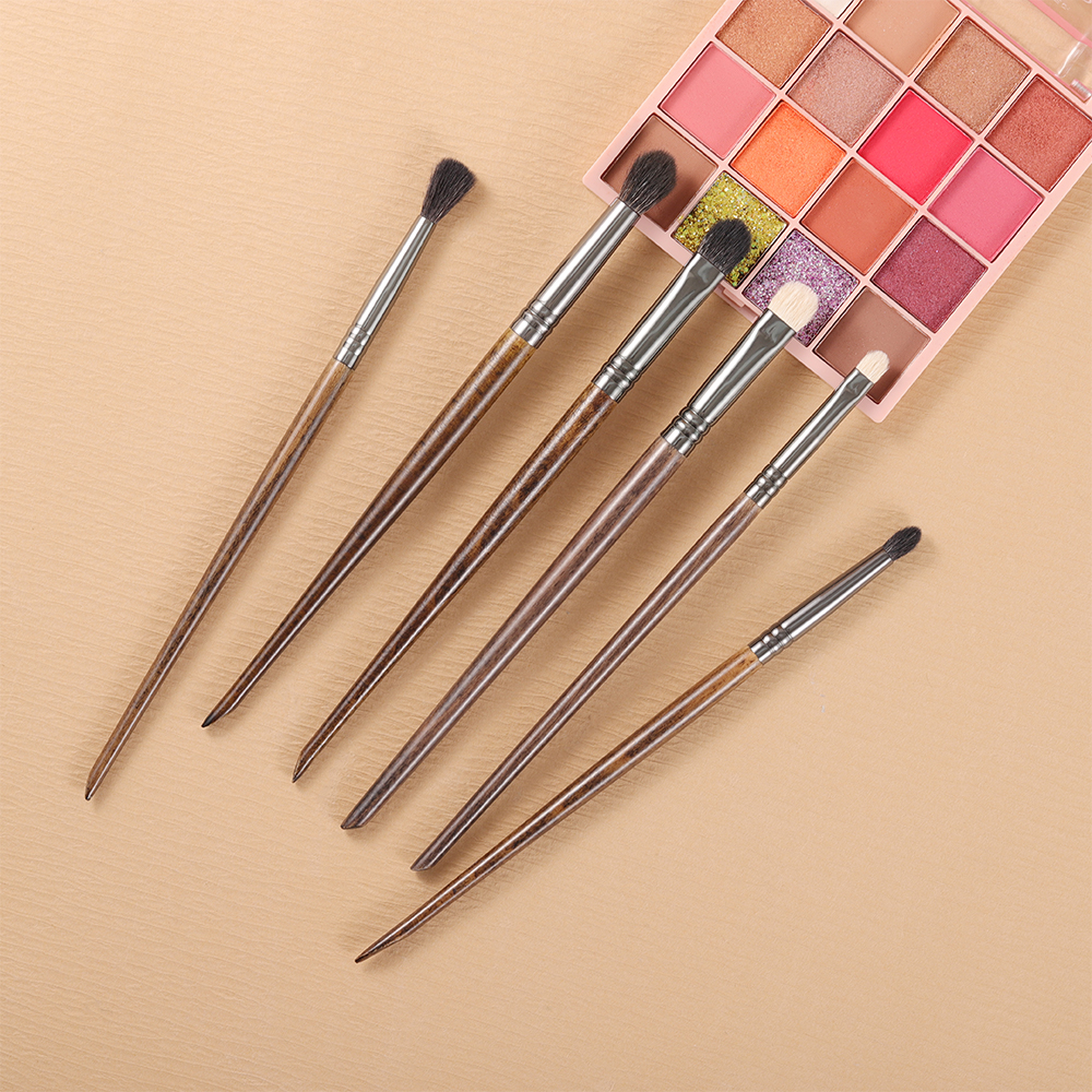 OVW 6pcs Makeup Brushes Set Goat Hair Eyeshadow Brush Set | Shopee Malaysia