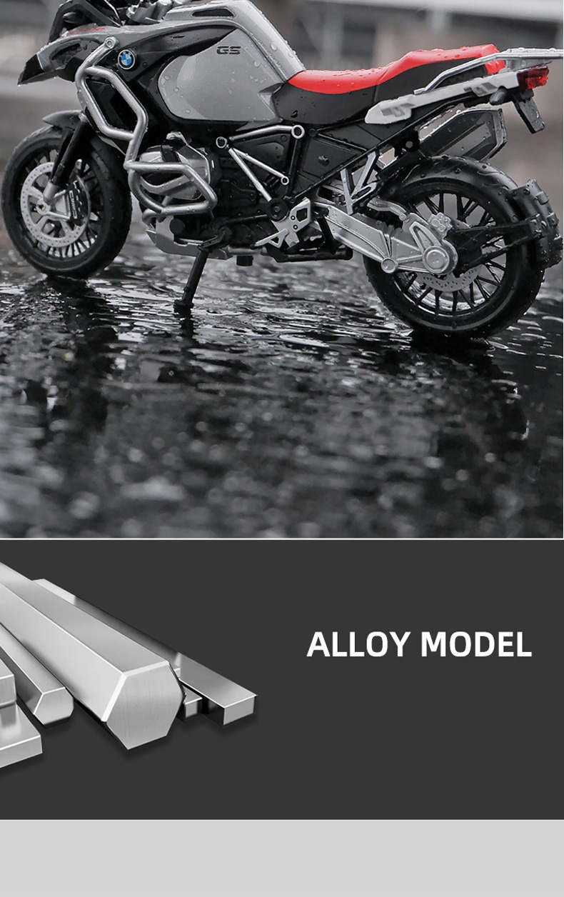 CCA 1:12 Scale Motor BMW R1250GS Alloy Diecast Motorcycle Model ...