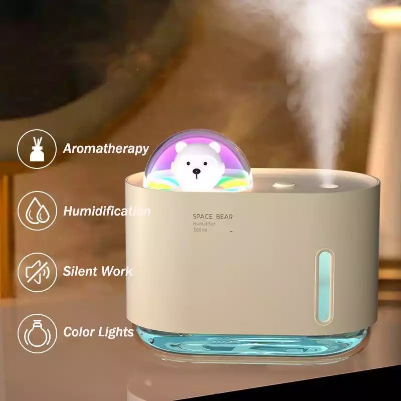 Aroma Diffuser Space Bear Air Freshener Humidifier Home Scent Automatic ...