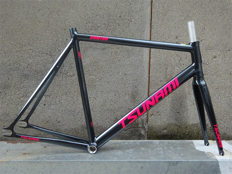 TSUNAMI 2025 New SNM100 Fixed Gear 700c Aluminum Frame and Fork 49cm ...