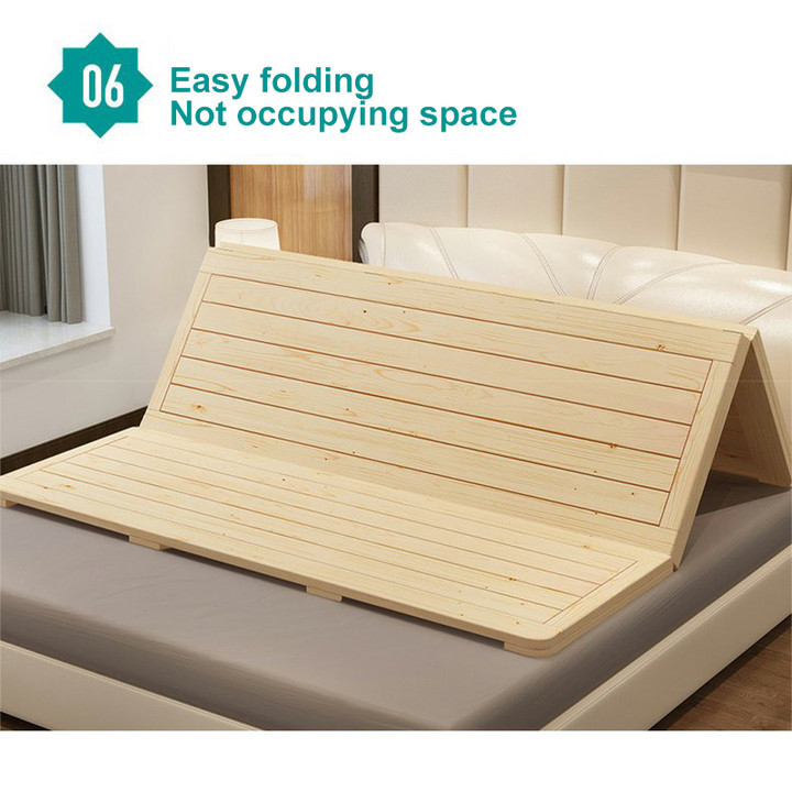 YJ Solid Wood Bed Foldable Board Spacer Skeleton Arrangement Hardboard