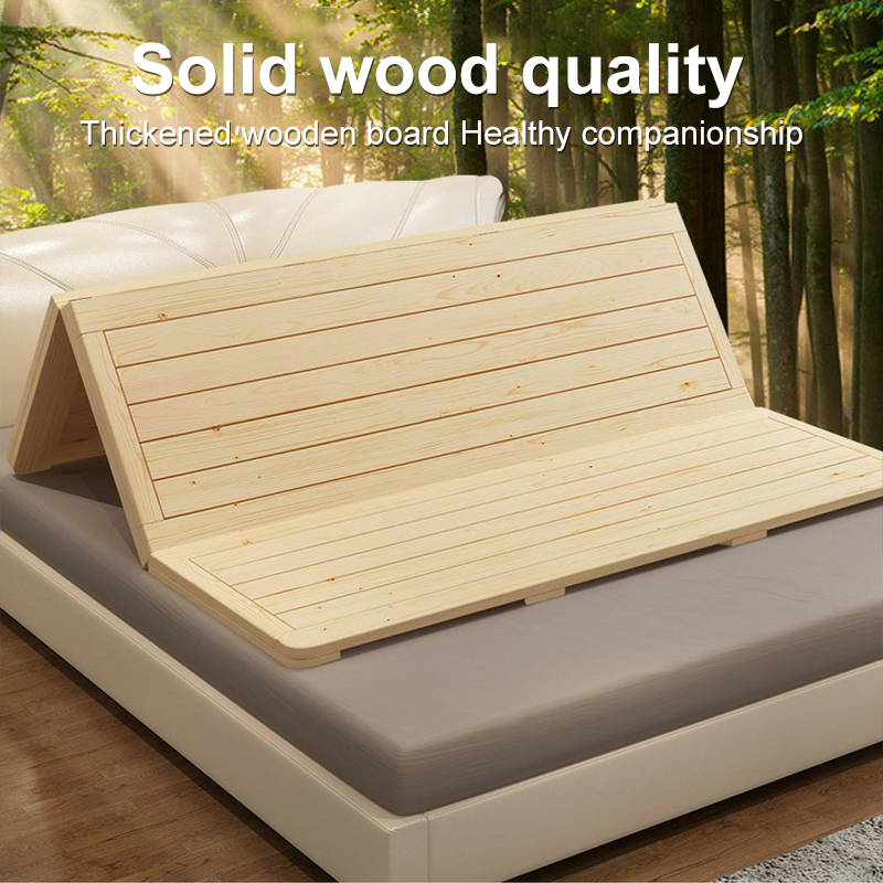 YJ Solid Wood Bed Foldable Board Spacer Skeleton Arrangement Hardboard