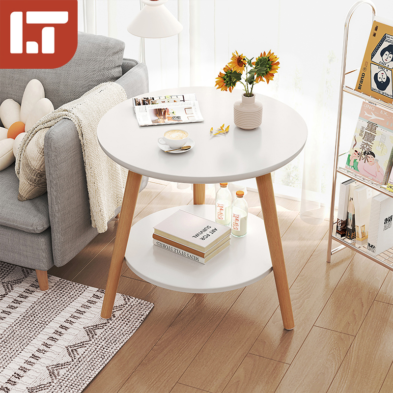 Sofa SIde Table Simple Small Round Table Living Room Household Side ...