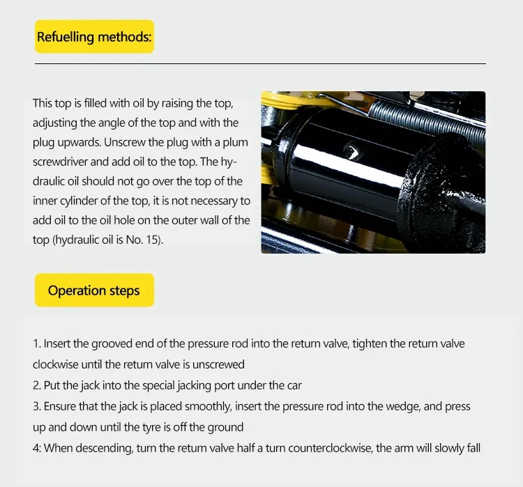 2/3 Ton hydraulic floor jack standard for home use, or for auto repair