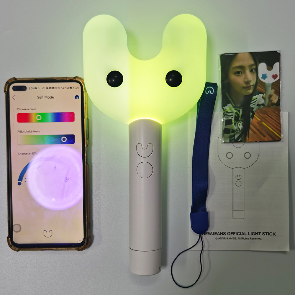 Ready-on-Hand Newjeans lightstick OFFICIAL BINKY BONG Light Stick ...