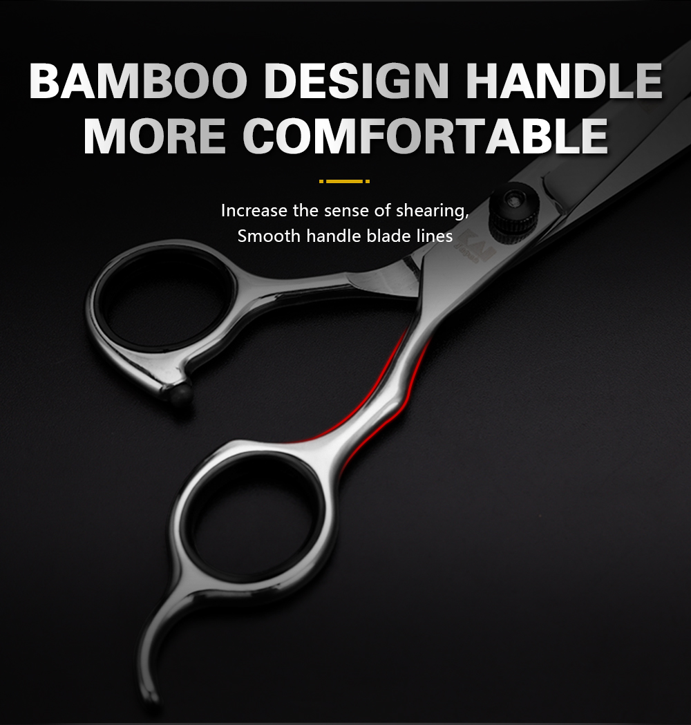 Ready Stock# 6-Inch Japan KASHO Hairdressing Scissors Flat Bangs ...