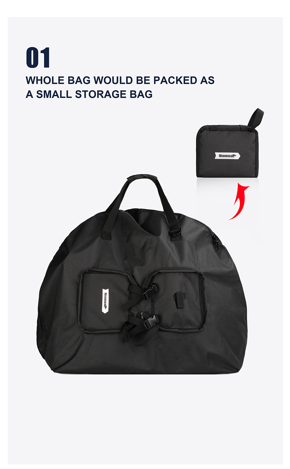 Rhinowalk Bike Carry Loading Bag Transprot Storage Bags 14-16 Inch For ...