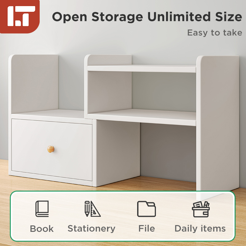 Multipurpose TableTop rack Desk organizer Adjustable expandable shelf ...