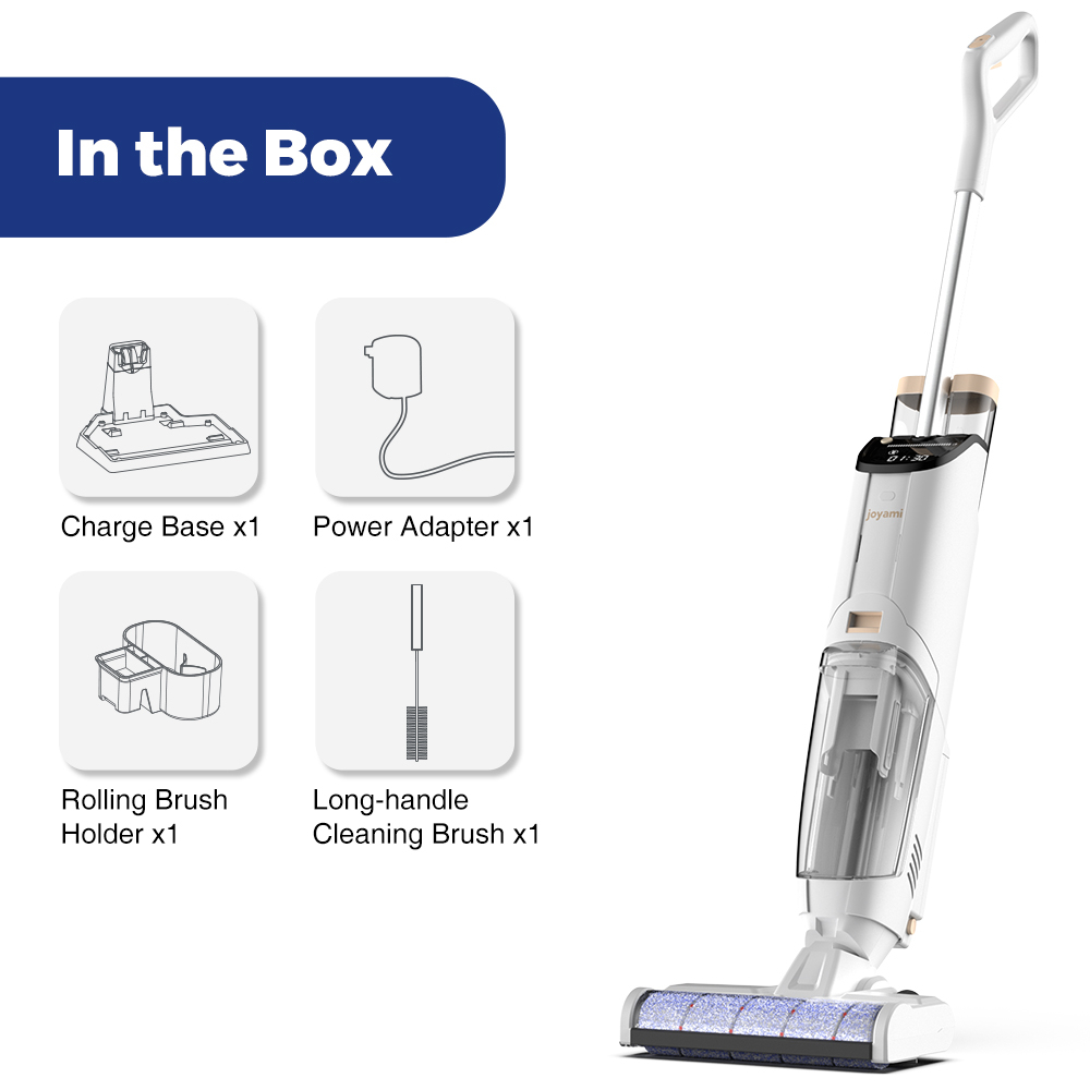 joyami Cordless Wet Dry Vacuum Cleaner with Mop